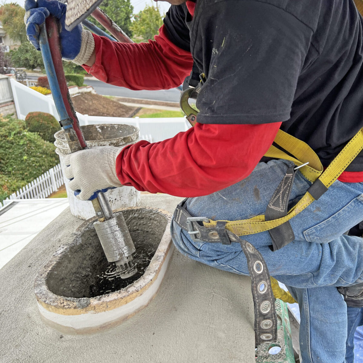 Thermocrete Chimney Relining System in Oceanside CA