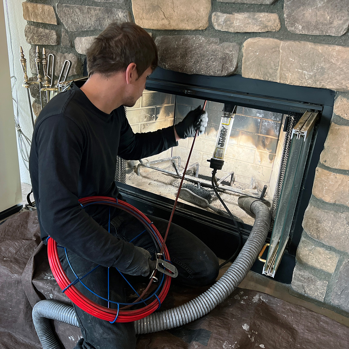 smoky fireplace cleaning in Alpine CA and Oceanside CA