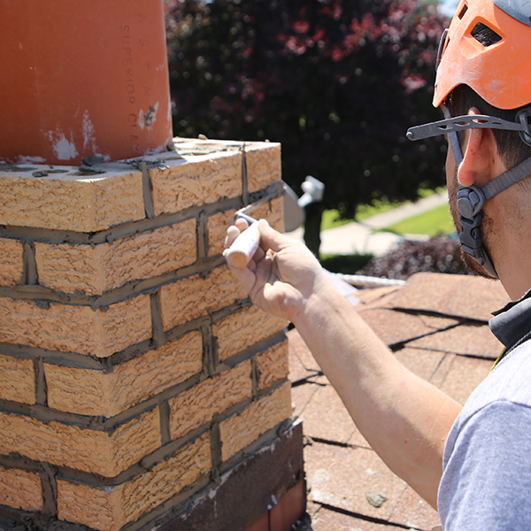 chimney tuckpointing in San Diego CA and Escondido CA