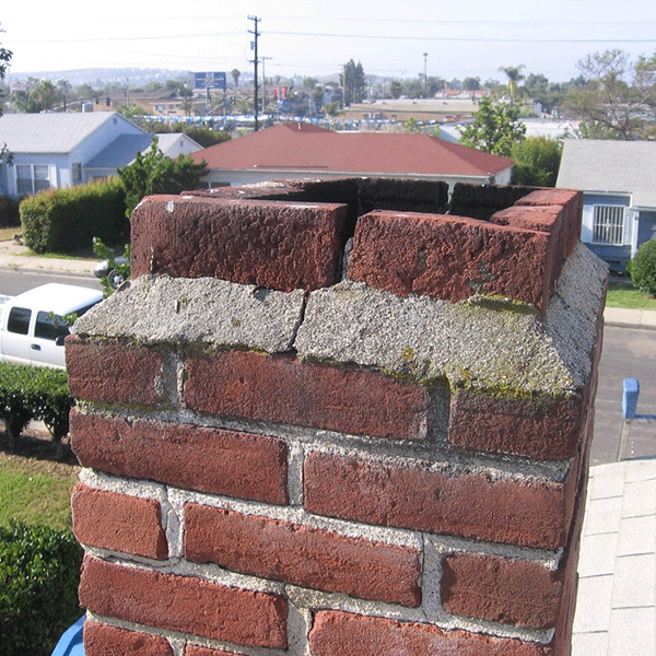 leaky chimney repair in San Diego CA and Del Mar CA