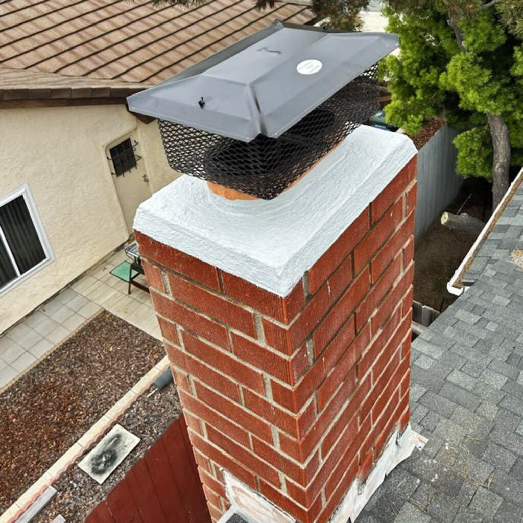 Chimney Flue Cover Installation Expert Chimney Repair Services