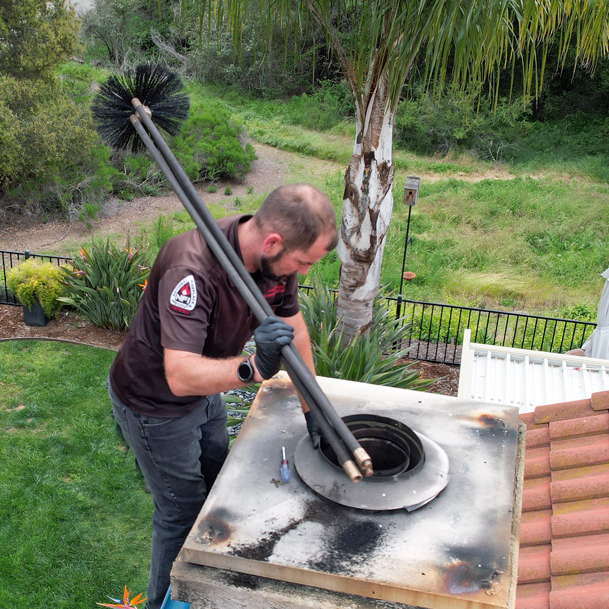 Professional Chimney Sweeping in San Clemente CA