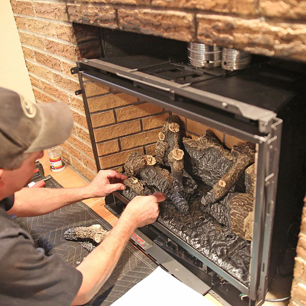 Gas Log and Fireplace Insert Installations in Oceanside CA