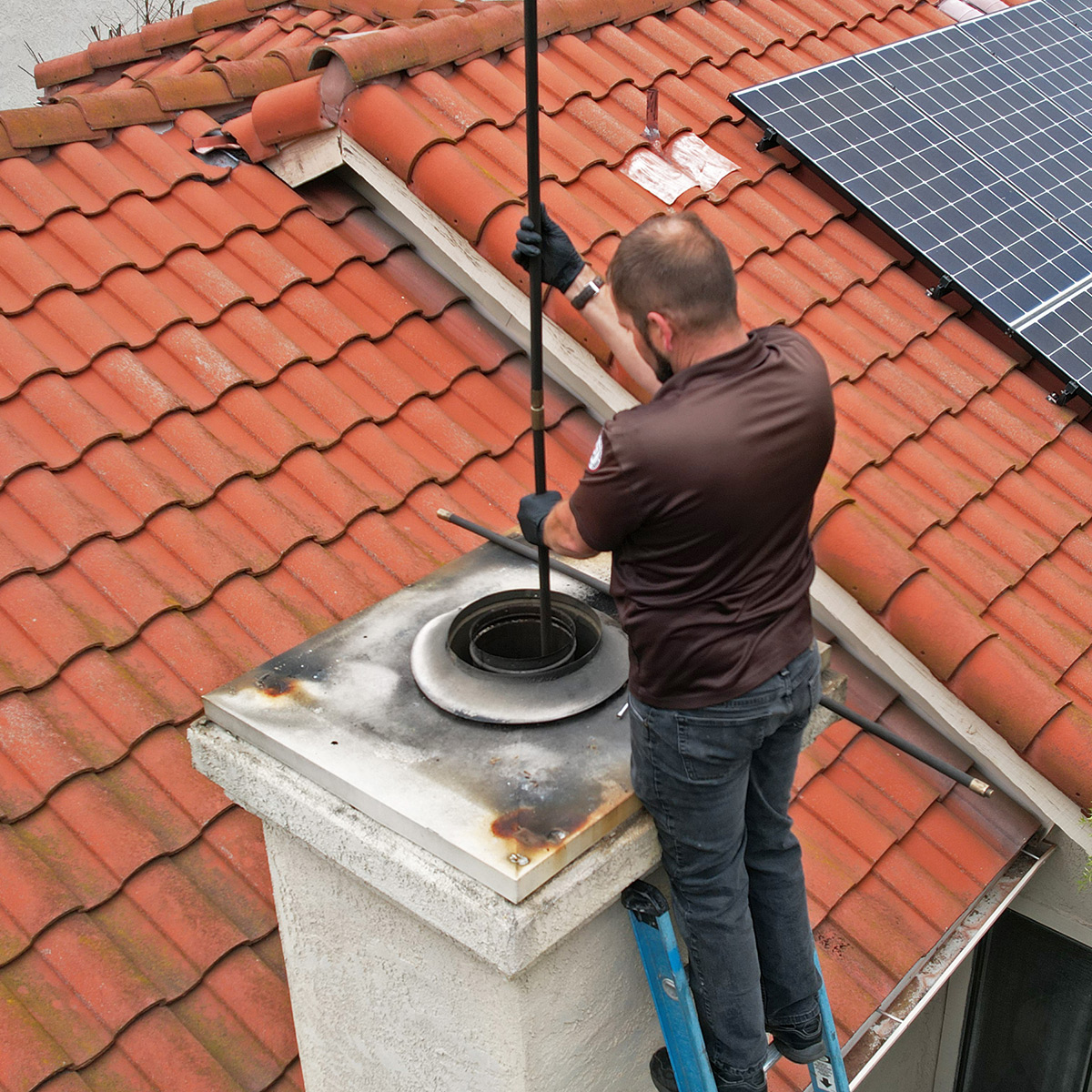 chimney sweeping iin oceanside, ca