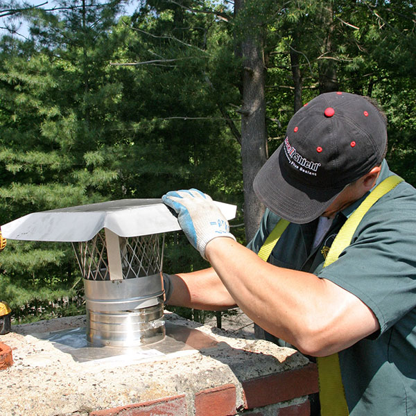 professional chimney cap repairs in San Clemente CA