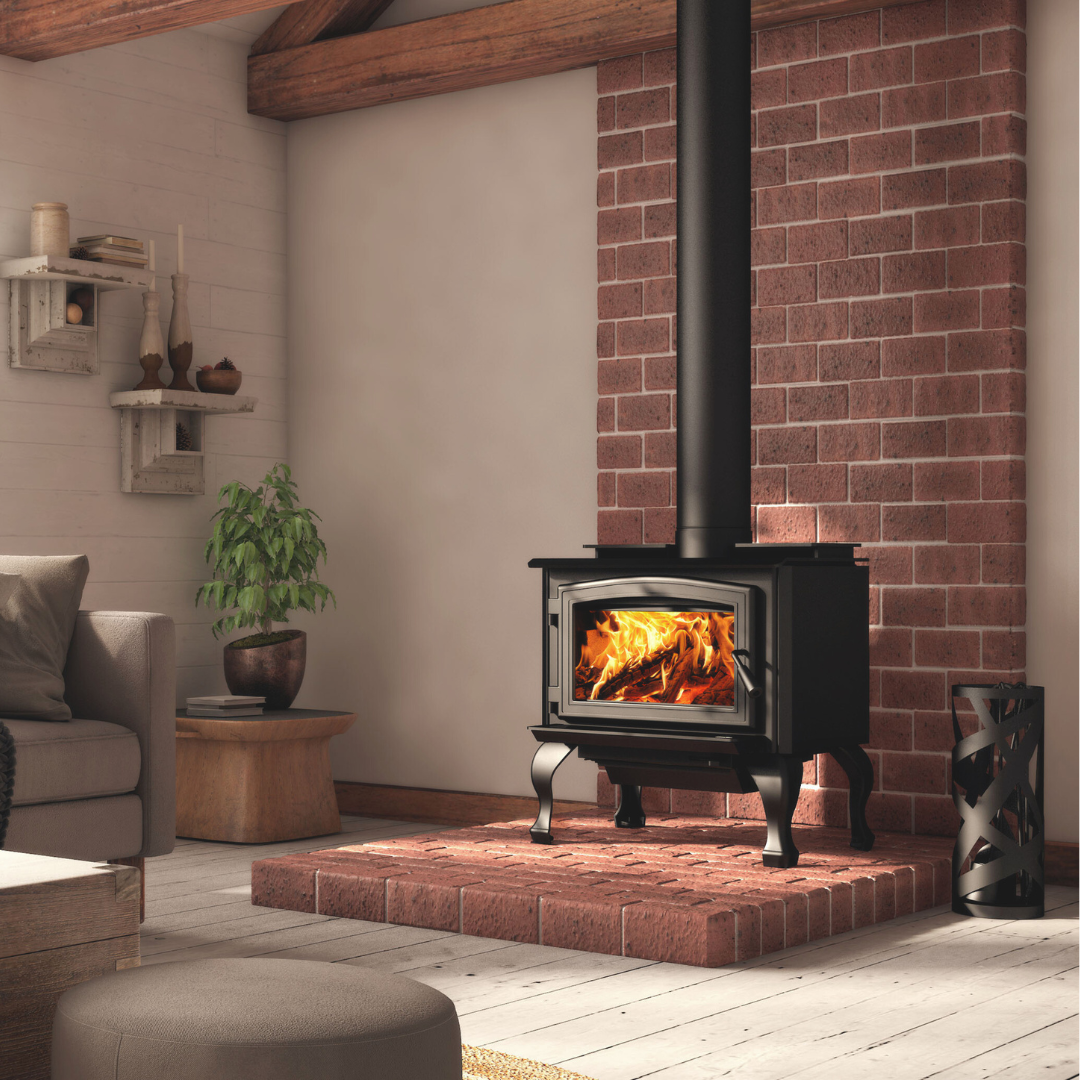 Free-standing heating stove in Lakeside, CA.