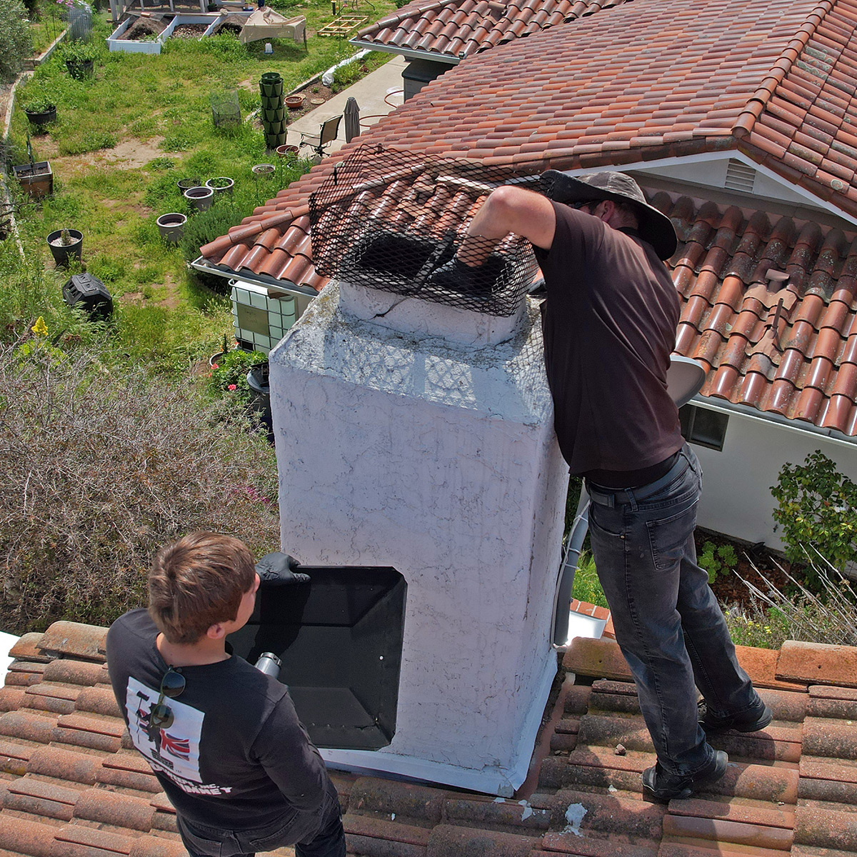 chimney inspection Escondido, CA