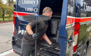 Chimney service and inspection in San Marcos, CA.