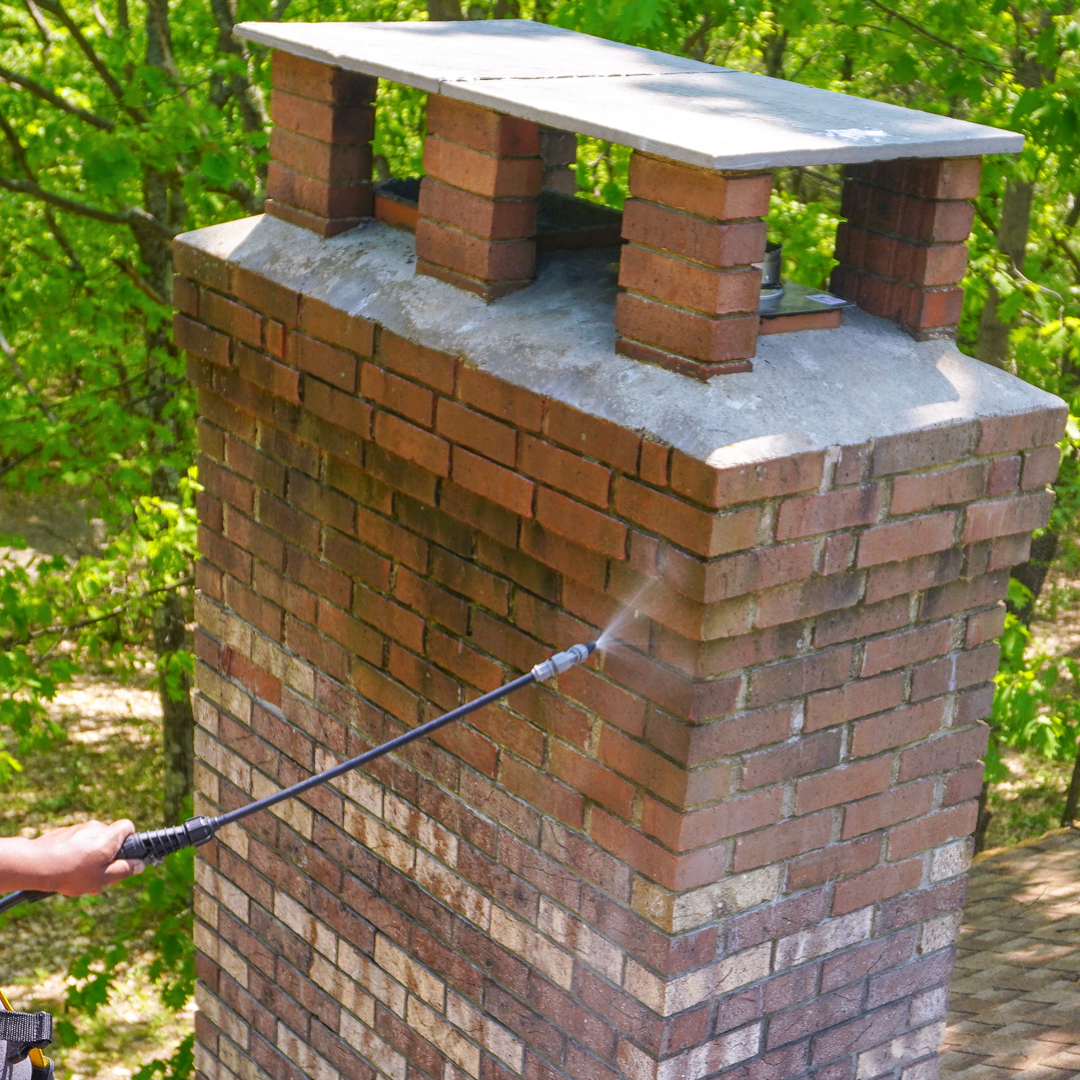 Chimney waterproofing in San Diego, CA.