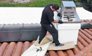 Custom chimney cap in Oceanside, CA