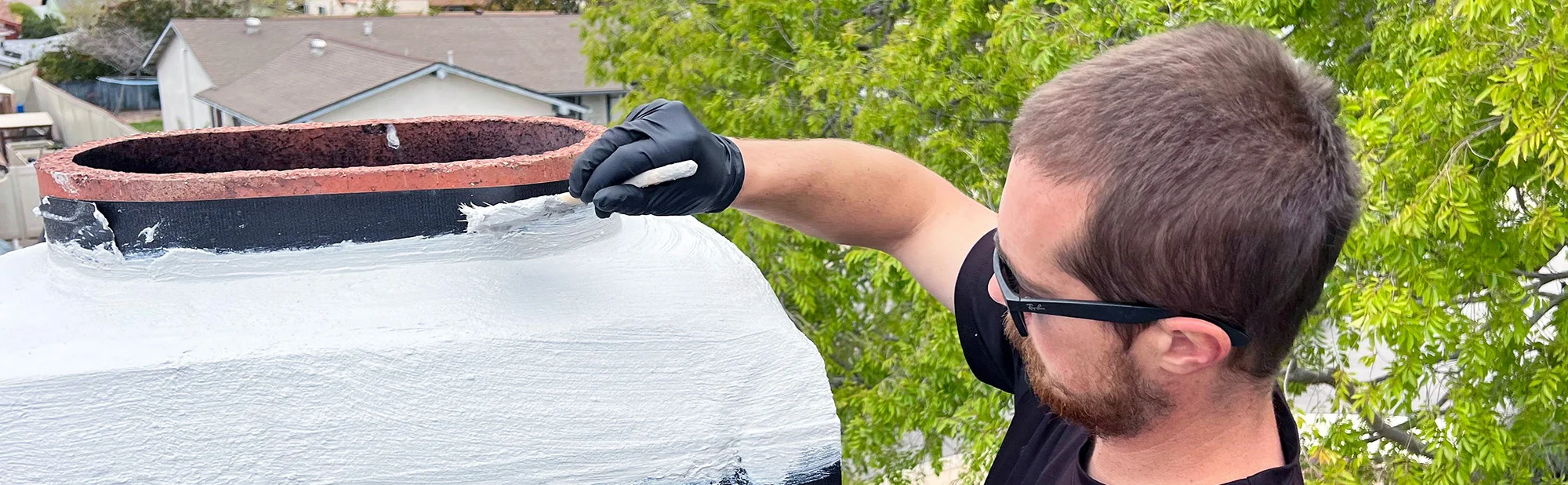 Chimney crown repair services in La Mesa & San Clemente CA
